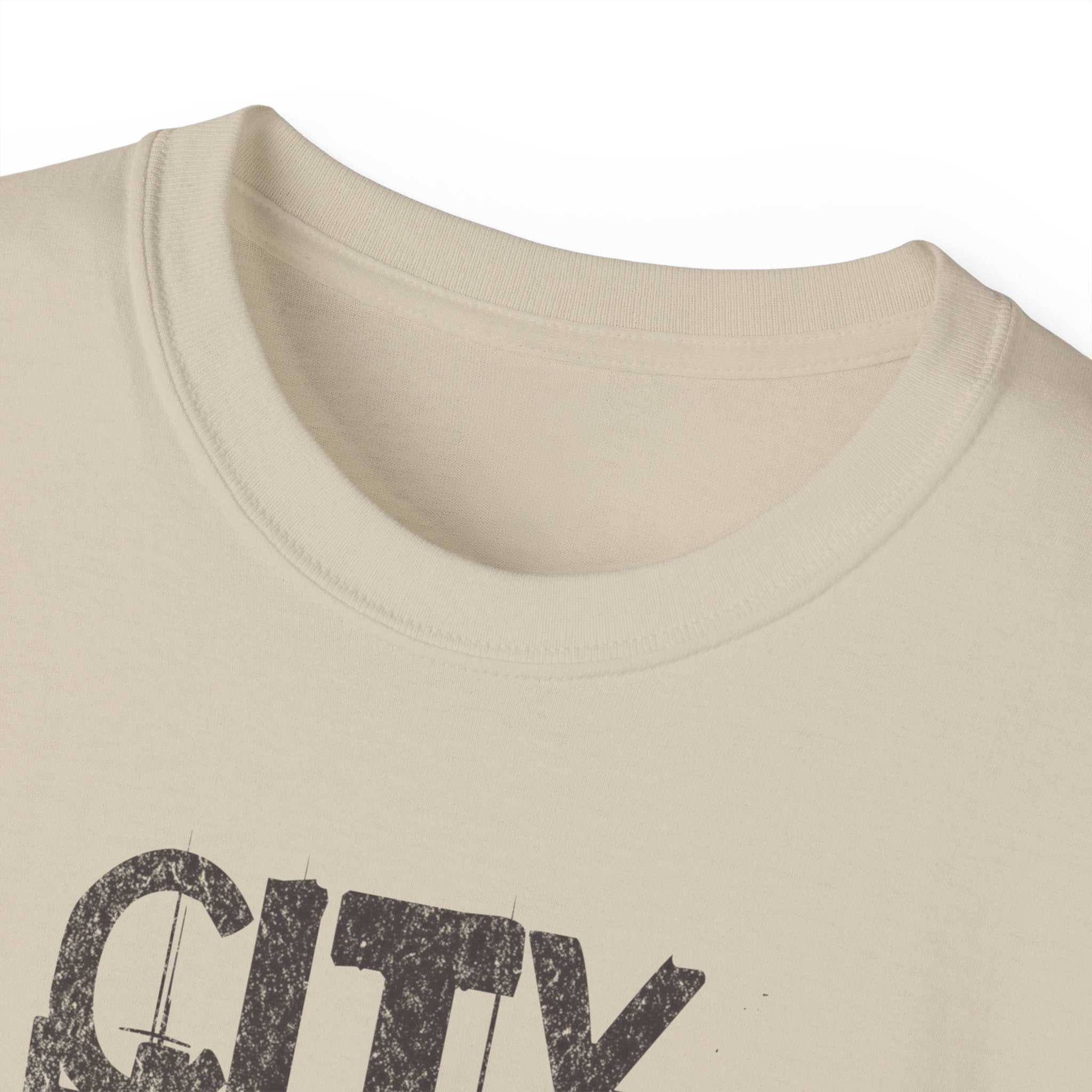 City Streets - Unisex Cotton Tee (Front) - Damned Threads